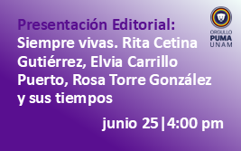 Presentación editorial